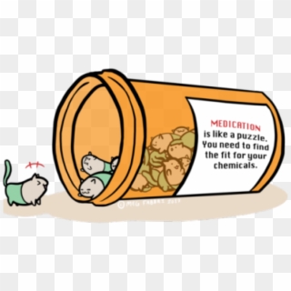 Pill Bottle Cartoon, HD Png Download