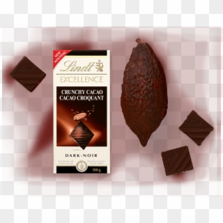 Lindt Excellence Crunchy Cacao - Lindt Excellence, HD Png Download