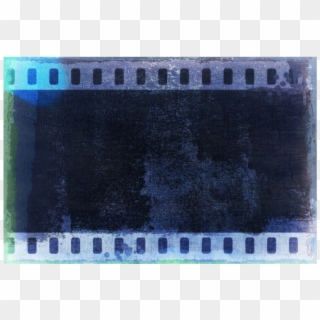 #old #film #photo #blue #frame #overlap, HD Png Download