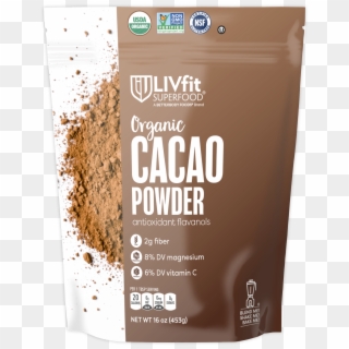 Betterbody Foods Organic Cacao Powder, - Livfit Organic Cacao Powder, HD Png Download