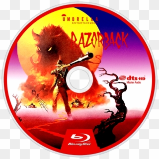 Razorback Bluray Disc Image - Blu Ray, HD Png Download