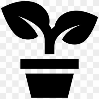 Roślina Doniczkowa Icon - Pot Plant Symbol, HD Png Download