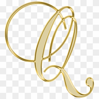 Alphabet, Letter, Initial, Background - Letter Q Gold Png, Transparent Png