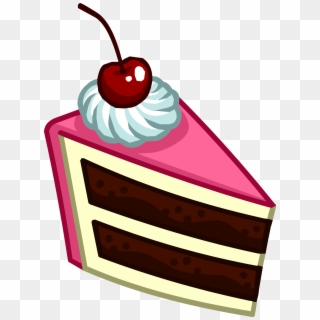 Slice Of Cake Icon - Club Penguin Pin Png, Transparent Png
