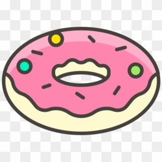 Donut Emoji Icon - Doughnut, HD Png Download