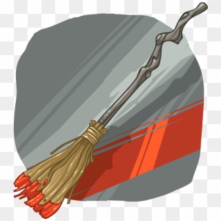 Broomstick Of Death - Illustration, HD Png Download