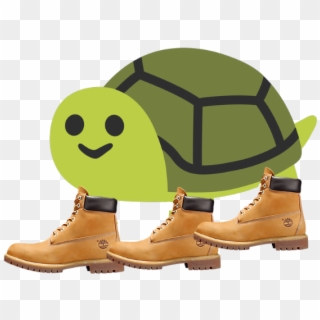Timb Png - Turtle Blob Emoji, Transparent Png