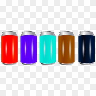 Tin Drink Cans Illustration Graphics Vector Jar - Teneke Içecek, HD Png Download