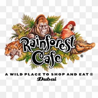 Rainforest Cafe Dubai - Rainforest Cafe Logo Png, Transparent Png