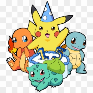 Post - Happy Birthday Pokemon Png, Transparent Png