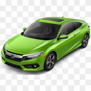 Accord Civic Coupe - Honda Civic Coupe 2019 Tonic Yellow, HD Png Download