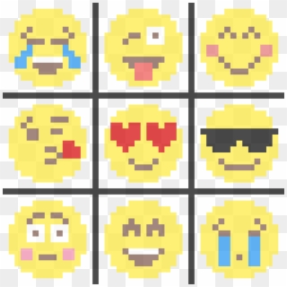 Emojis - Hama Beads Emojis, HD Png Download