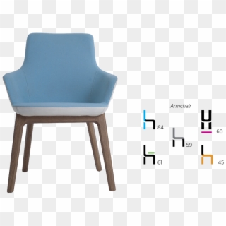 Hendrix Mini Armchair - Chair, HD Png Download