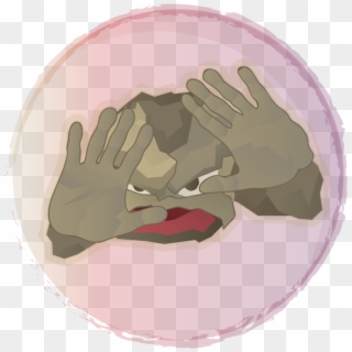 Geodude Used Wide Guard By Pluivantlachance - Circle, HD Png Download