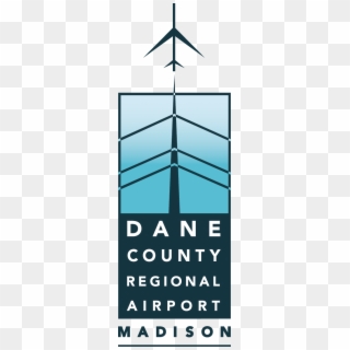 300 Dpi Vertical Logo Png - Dane County Regional Airport Logo, Transparent Png