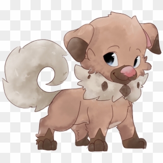 Cute Pokemon Rockruff Images Pokemon Images - Cartoon, HD Png Download