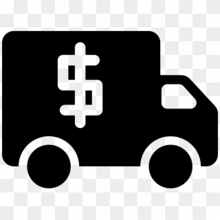 Dollars Money Truck Transport Comments - Money Truck Png, Transparent Png