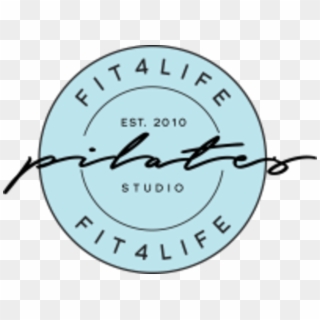 Fit 4 Life Pilates Logo - Circle, HD Png Download