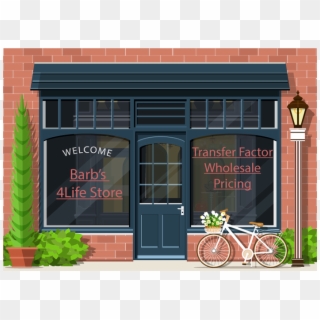 Barb's 4life Store - Brick Store Facade, HD Png Download