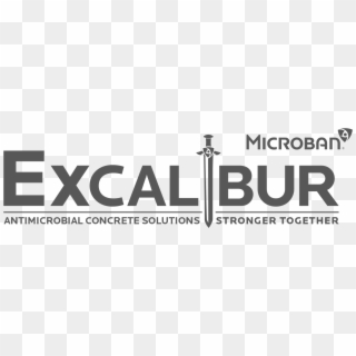 Mbns18 Microban Excalibur Logo Am Concrete Solutions - Graphic Design, HD Png Download