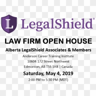 Open House For Alberta Legalshield Associates & Members - Circle, HD Png Download