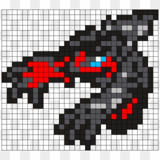 Yveltal Perler Perler Bead Pattern / Bead Sprite - Pixel Art Pokemon Yveltal, HD Png Download