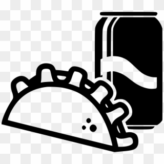 Taco Mexican Soda Can Png Icon Free Ⓒ, Transparent Png