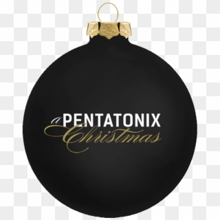 'a Pentatonix Christmas' Black Ornament - Christmas Ornament, HD Png Download