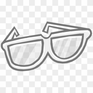 Gafas Blancas Png - Glasses White Png, Transparent Png