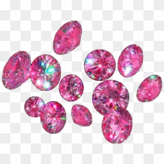 #pink #crystal #diamonds #cristales #rosados #diamantes - Diamonds Png, Transparent Png