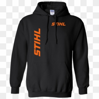 Stihl Skull - Black Hoodie Jacket Without Zipper, HD Png Download