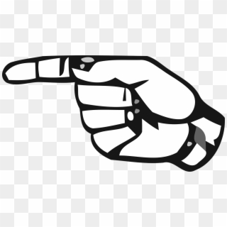 Arrow Hand Png Image - G In Sign Language Png, Transparent Png