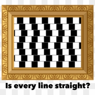 Optical Illusion Art Gallery Messages Sticker-1 - Cutting Board Cool Design, HD Png Download