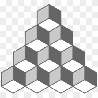 Actually, It Was Just An Optical Illusion Similar To - Necker Cube Illusion, HD Png Download