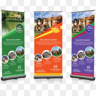 Digital Banner Printing - Roll Up Banners Png, Transparent Png
