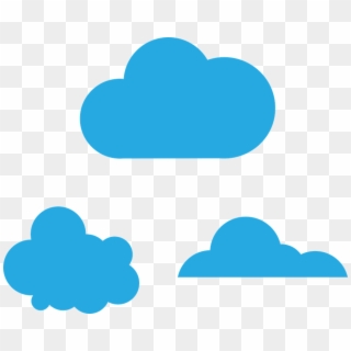 Domain Clipart Colored Cloud - Sky Vector Png, Transparent Png
