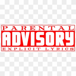 Parental Advisory Transparent Png Pictures - Red Parental Advisory Png, Png Download