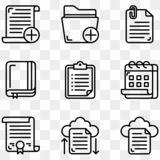 Documents - Kitchen Icon Png, Transparent Png