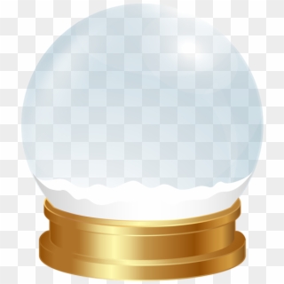 Snow Globe Template Png Clip Art Image - Transparent Snow Globe Png, Png Download