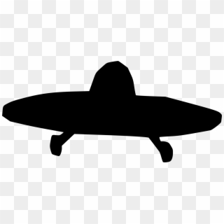 Drawing Fish Silhouette Salmon - Airplane, HD Png Download