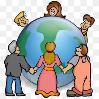 Animated Globe Clipart Free Earth And Globe Clipart - World Population Day, HD Png Download