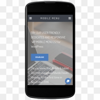 Wp Mobile Menu Demo - Wordpress Mobile Menu, HD Png Download