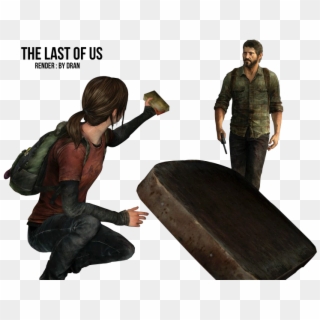 The Last Of Us Render By Diego-dran Clipartlook - Sitting, HD Png Download