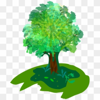 Tree Icon Logo Vector Grow 1151238 - Nature Club, HD Png Download