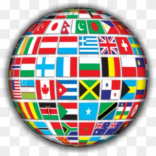 767 X 750 1 - Globe Flags Of The World, HD Png Download