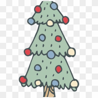 Christmas Tree Hand Drawn Png, Transparent Png