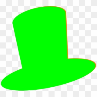 Green Top Hat Clipart, HD Png Download