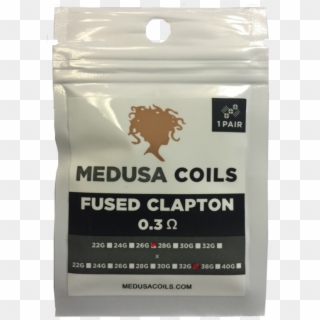 Medusa Pre-built Fused Clapton Coils - Coffee, HD Png Download