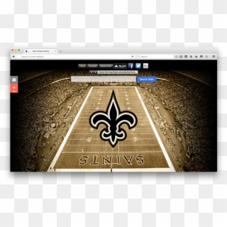 Nfl New Orleans Saints New Tabby Brand Thunder, Llc - New Orleans Saints, HD Png Download