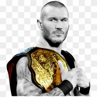 Wwe World Heavyweight Champion Randy Orton By Hadiali-d8s499s - Randy Orton World Heavyweight Champion Png, Transparent Png